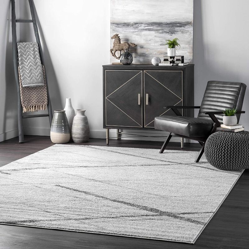 Photo 1 of 
nuLOOM Thigpen Contemporary Area Rug
Color:Grey
Size:4' x 6'

