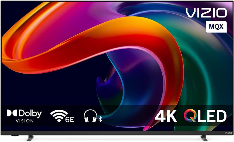 Photo 1 of VIZIO 50-inch MQX Series Premium 4K 120Hz QLED HDR Smart TV with Dolby Vision, Active Full Array, 240Hz @ 1080p PC Gaming, WiFi 6E, and Alexa Compatibility M50QXM-K01, 2023 Model
