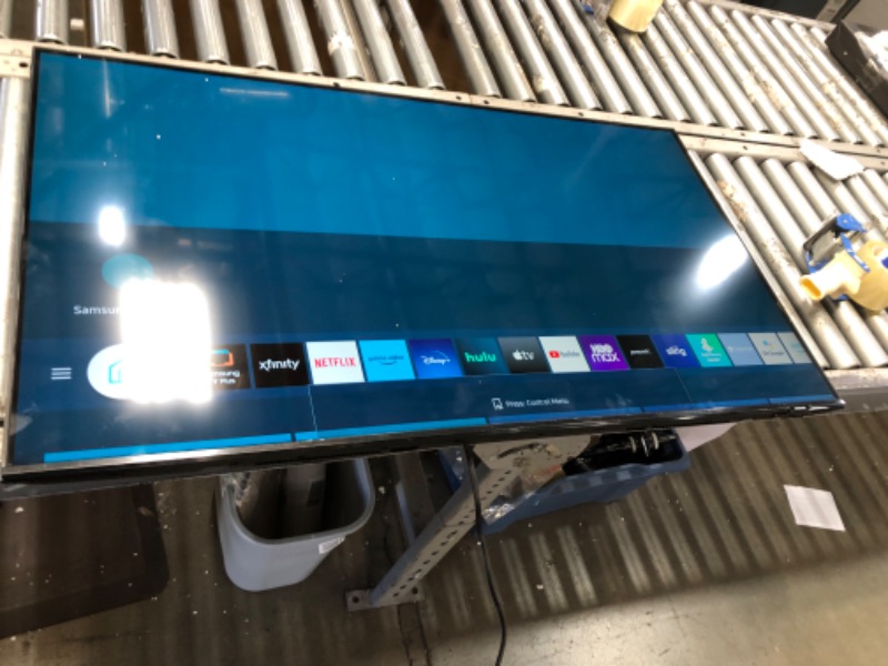 Photo 2 of SAMSUNG 50-Inch Class Crystal 4K UHD AU8000 Series HDR, 3 HDMI Ports, Motion Xcelerator, Tap View, PC on TV, Q Symphony, Smart TV with Alexa Built-In (UN50AU8000FXZA, 2021 Model)
