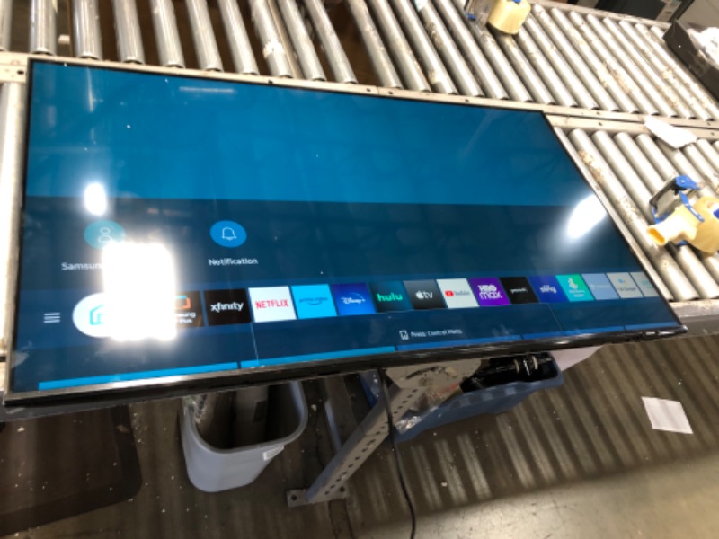 Photo 3 of SAMSUNG 50-Inch Class Crystal 4K UHD AU8000 Series HDR, 3 HDMI Ports, Motion Xcelerator, Tap View, PC on TV, Q Symphony, Smart TV with Alexa Built-In (UN50AU8000FXZA, 2021 Model)
