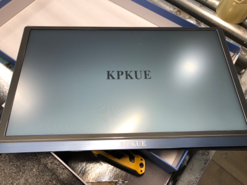 Photo 1 of KPKUE Portable Monitor 15.6inch FHD 1080P USB C Laptop Display IPS Second Screen, Computer Travel Monitor Mini HDMI Gaming External Monitor w/Smart Cover Dual Speakers for PC Mac Phone Xbox PS4
