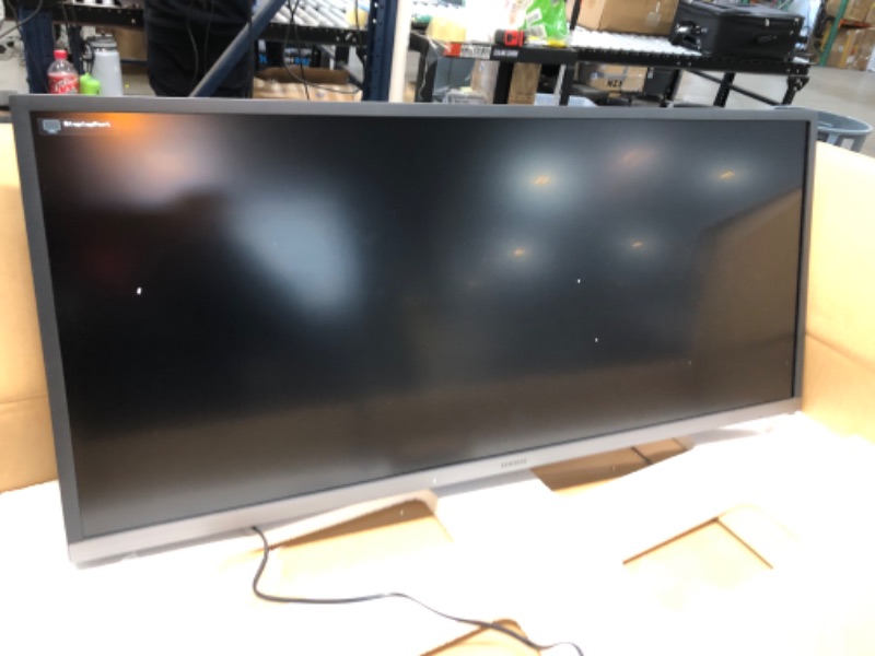 Photo 2 of Samsung 34" Class Ultrawide Monitor with 21:9 Wide Screen, S34J552WQNXZA
