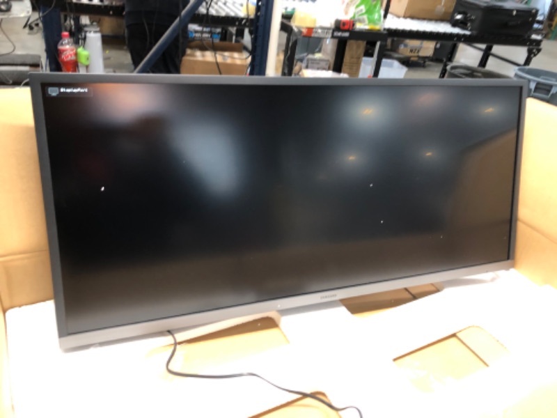 Photo 6 of Samsung 34" Class Ultrawide Monitor with 21:9 Wide Screen, S34J552WQNXZA
