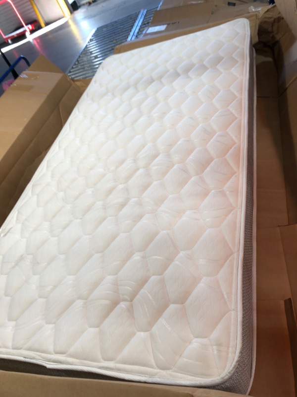 Photo 2 of **USED** Mayton, Foam Mattress 5-Inch Medium Firm Tight top High Density Foam Mattress, Twin, Gray 5-Inch Twin