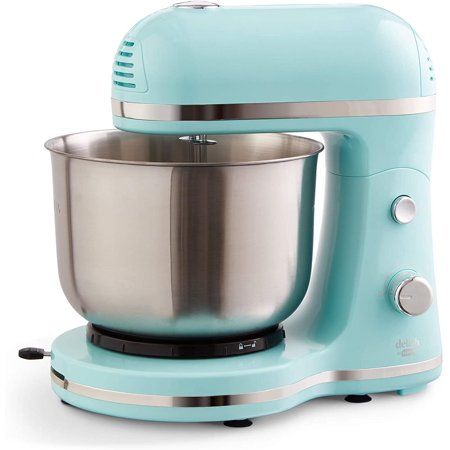 Photo 1 of **READ NOTES** Dash Delish by Dash Stand Mixer, Blue