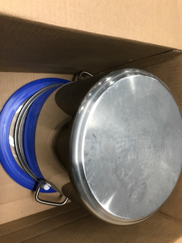 Photo 3 of 5 Gallon Vacuum Chamber, Tempered Glass Lid Stainless Steel Degassing Chamber Perfect for Stabilizing Wood, Degassing Silicones, Epoxies and Essential Oils