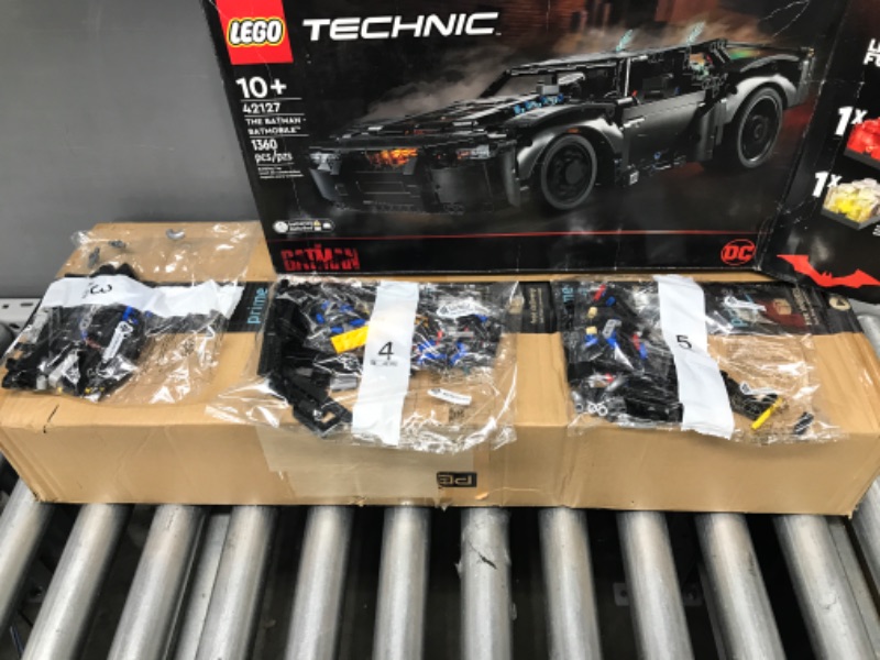 Photo 4 of ***FACTORY SEALED*** LEGO Technic The Batman - Batmobile 42127 Building Toy Set for Kids, Boys, and Girls Ages 10+ (1,360 Pieces) Frustration-Free Packaging