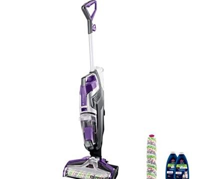 Photo 1 of Bissell Crosswave Pet Pro All in One Wet Dry Vacuum Cleaner and Mop for Hard Floors and Area Rugs, 2306A NEEDS REPAIR
