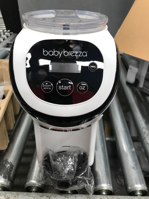 Photo 2 of *** POWERS ON *** Baby Brezza Formula Pro Mini Baby Formula Maker – Small Baby Formula Mixer Machine Fits Small Spaces and is Portable for Travel– Bottle Makers Makes The Perfect Bottle for Your Infant On The Go