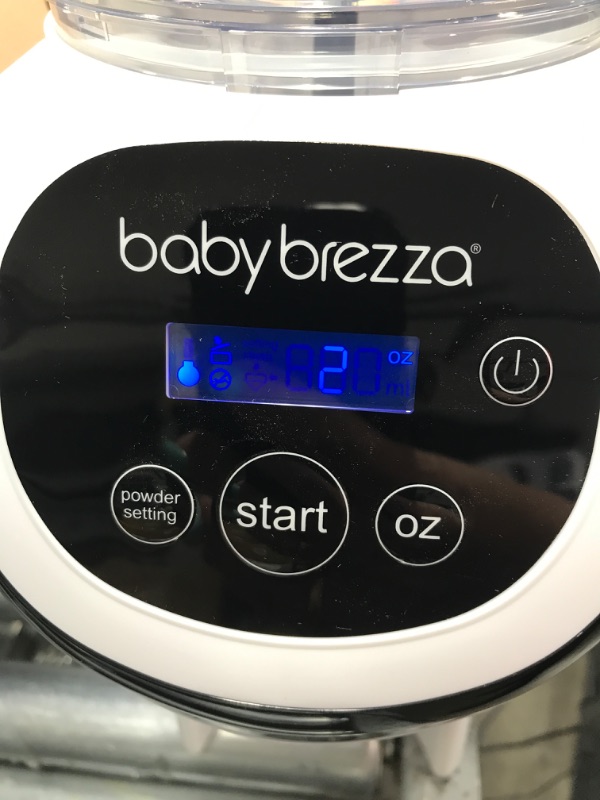 Photo 5 of *** POWERS ON *** Baby Brezza Formula Pro Mini Baby Formula Maker – Small Baby Formula Mixer Machine Fits Small Spaces and is Portable for Travel– Bottle Makers Makes The Perfect Bottle for Your Infant On The Go