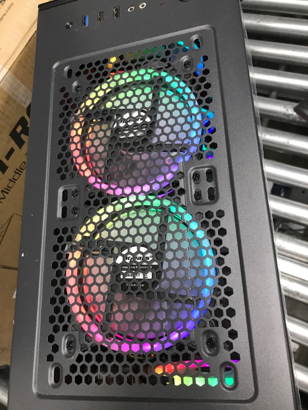 Photo 5 of Bgears b-Voguish-RGB Gaming PC ATX case, Include: 6 x 120mm ARGB Fans, 1 x 10 Fans Controller, 1 x , USB3.0, Support up to EATX Motherboard, Support Graphic Card up to 380mm Long