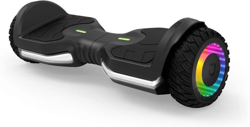 Photo 4 of *** POWERS ON *** Jetson Flash Self Balancing Hoverboard with Built in Bluetooth Speaker | Includes All Terrain Tires, Reach Speeds up to 10 MPH | Range of Up to 12 Miles, Ages 13+
