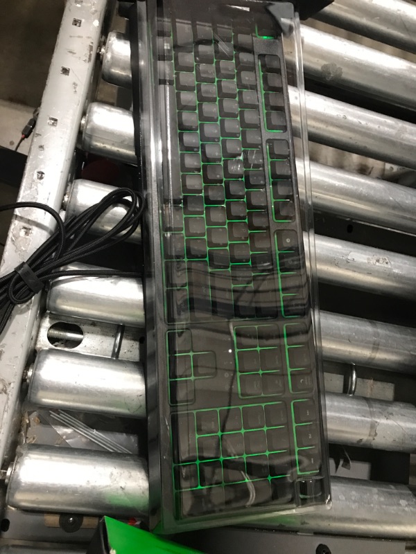 Photo 3 of Razer Ornata V2 Gaming Keyboard: Hybrid Mechanical Key Switches - Customizable Chroma RGB Lighting - Individually Backlit Keys - Detachable Plush Wrist Rest - Programmable Macros Keyboard Ornata v2