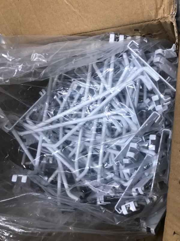 Photo 1 of 96pcs  white hooks 