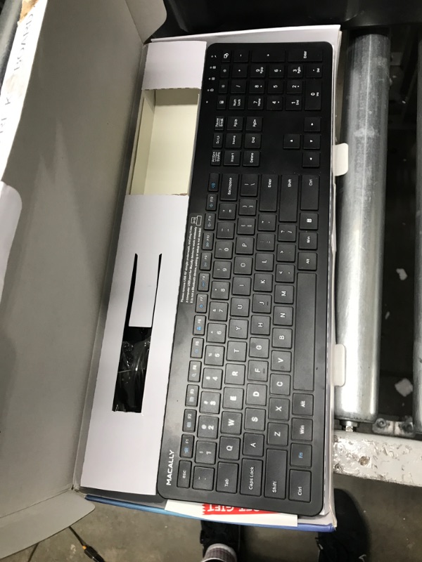 Photo 1 of Macally Ultra Slim Wireless Keyboard & Mouse Combo