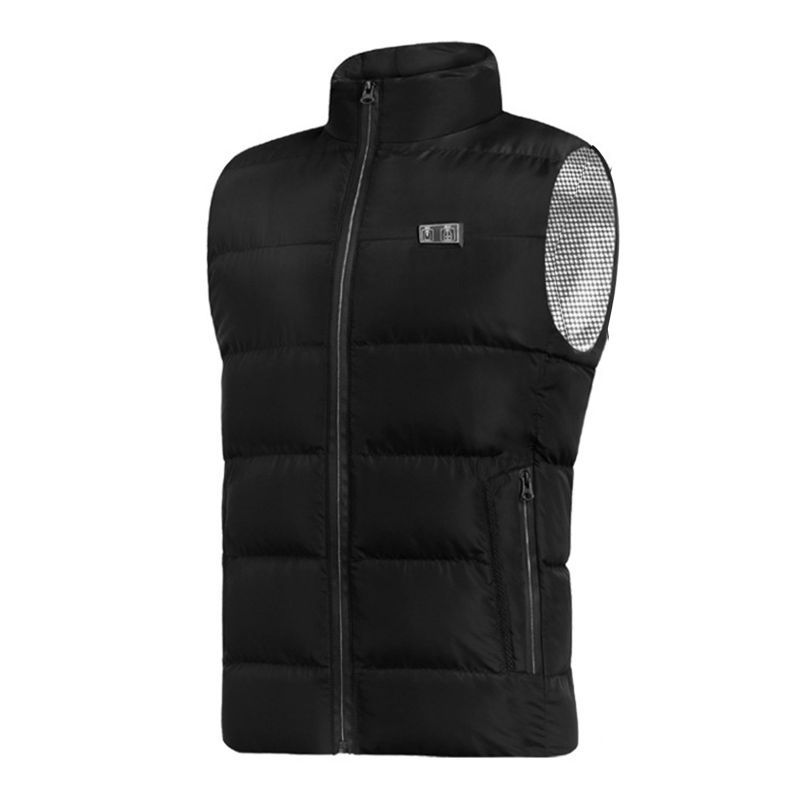 Photo 1 of *battery not included*
(SMALL) Places Heated Vest Men Women USB Heating Warm Zip for Jacket Coat Thermal Clot