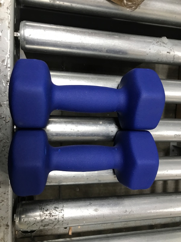 Photo 3 of Amazon Basics Neoprene Workout Dumbbell 10 LBS SET OF 2 
