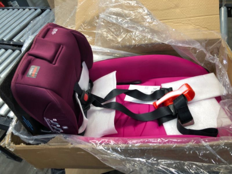 Photo 2 of Diono Radian 3R, 3-in-1 Convertible Car Seat, Rear Facing & Forward Facing, 10 Years 1 Car Seat, Slim Fit 3 Across, Pink Blossom
