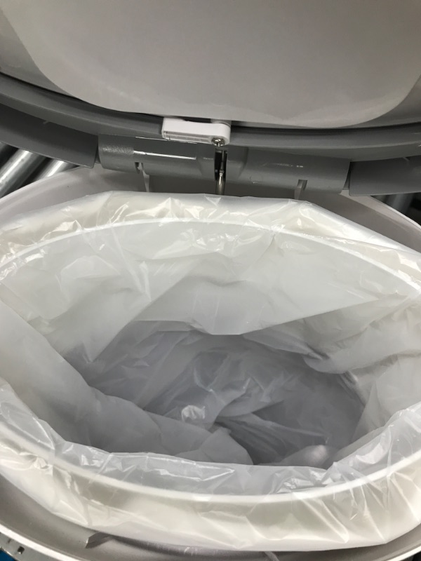 Photo 1 of Dekor Classic Hands-Free Diaper Pail | White | Easiest to Use | Just Step – Drop – Done | Doesn’t Absorb Odors | 20 Second Bag Change | Most Economical Refill System