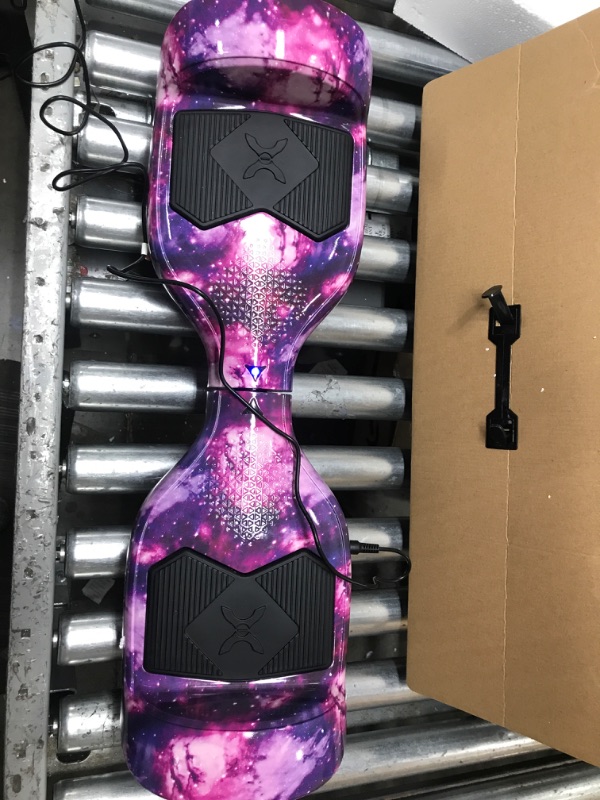 Photo 2 of ***PARTS ONLY***
Hover-1 Helix Electric Hoverboard | 7MPH Top Speed, 4 Mile Range, 6HR Full-Charge, Built-in Bluetooth Speaker, Rider Modes: Beginner to Expert Hoverboard Galaxy