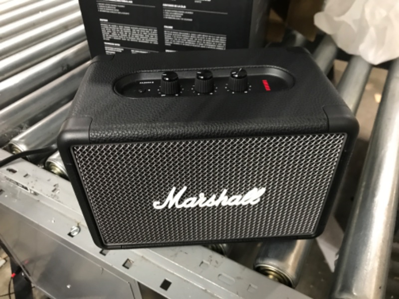 Photo 2 of Marshall Kilburn II Portable Bluetooth Speaker - Black (1002634) Black Speaker