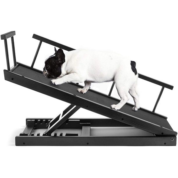 Photo 1 of Chasing Tails Dog Ramp - Pet Ramp for Small/Large Pets| Paw Ramp for Dogs & Cats | Adjustable Height from 10" to 20" | Ramp for Bed & Sofa
