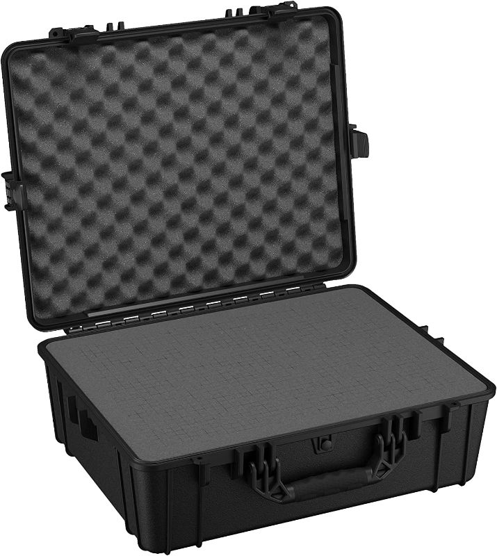 Photo 1 of  877
Condition 1 Hard Case with Foam, Black - 25" x 20" x 8" Waterproof Hardshell Dry Box Cargo Trunk Storage for Camping, Travel, Offroad, Overlanding | Customizable Pick & Pluck Foam | Made in USA