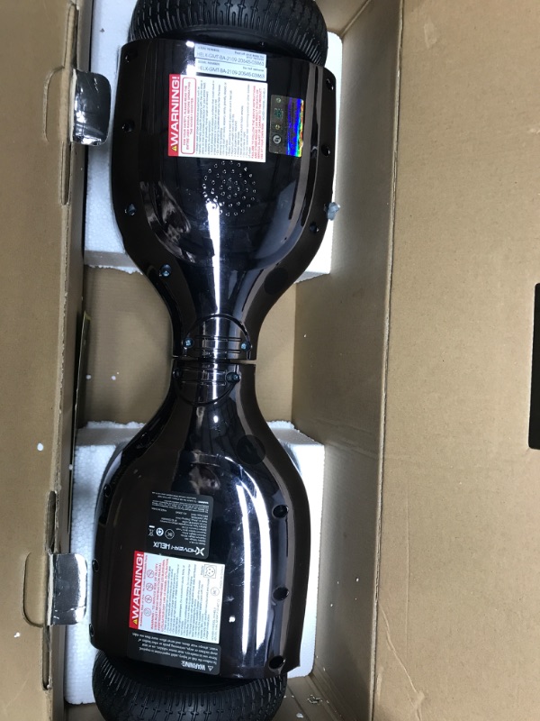 Photo 3 of *Tested-See Clerk Note*Hover-1 Helix Electric Hoverboard | 7MPH Top Speed, 4 Mile Range, 6HR Full-Charge, Built-in Bluetooth Speaker, Rider Modes: Beginner to Expert Helix Gun Metal