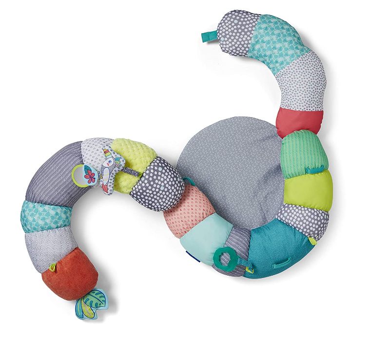 Photo 3 of Infantino 2-in-1 Tummy Time & Seated Support - Pillow Support for Newborns and Older Babies, with Detachable Support Pillow and Toys, for Development of Strong Head and Neck Muscles