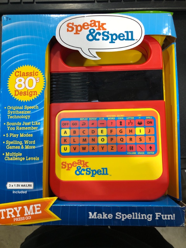 Photo 2 of Basic Fun Speak & Spell Electronic Game