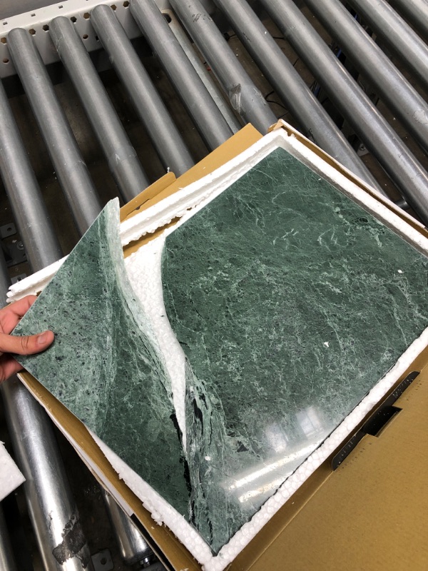 Photo 2 of ***CRACKED*** Green Marble Pastry Board030734038215
030734038215
