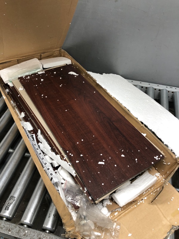 Photo 1 of ClosetMaid Stackable 2-Door Organizer, Dark Cherry