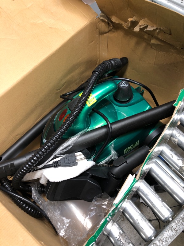 Photo 2 of Bissell Commercial BGST500T Hercules Vapor Scrub Steam Cleaner, Green