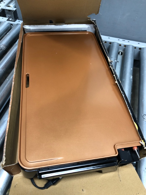 Photo 1 of Bella Copper Titanium XL 12" x 22" Griddle