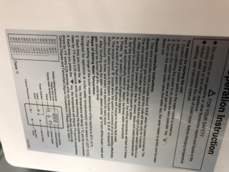 Photo 2 of Girard RV Tankless Hot Water Heater