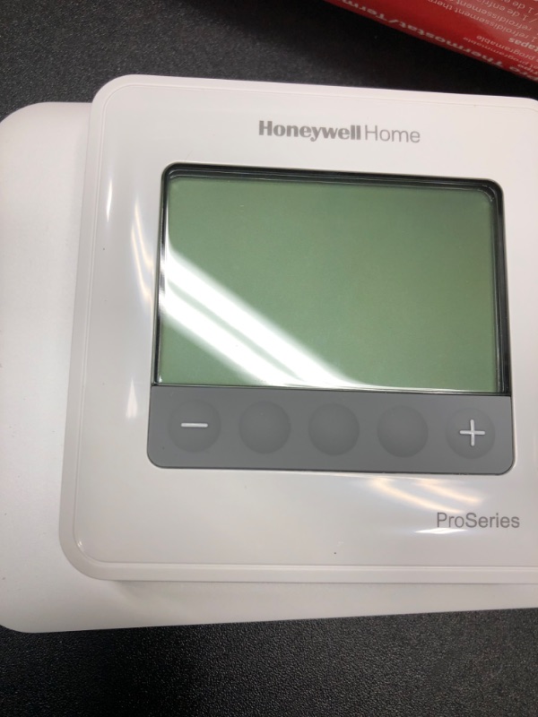 Photo 2 of Honeywell TH6220WF2006/U Lyric T6 Pro Wi-Fi Programmable Thermostat with Stages Up to 2 Heat/1 Cool Heat Pump or 2 Heat/2 Cool Conventional , White
