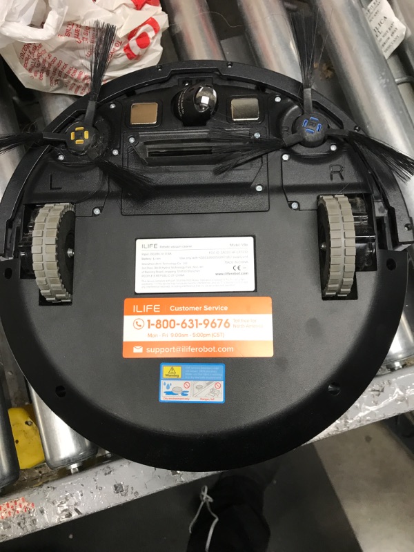 Photo 2 of ***TESTED POWERS ON*** ILIFE V9e Robot Vacuum Cleaner, 4000Pa Max Suction, Wi-Fi Connected, Compatible with Alexa, 700ml Large Dustbin, Self-Charging, Customized Schedule, Ideal for Pet Hair, Hard Floor and Low Pile Carpet