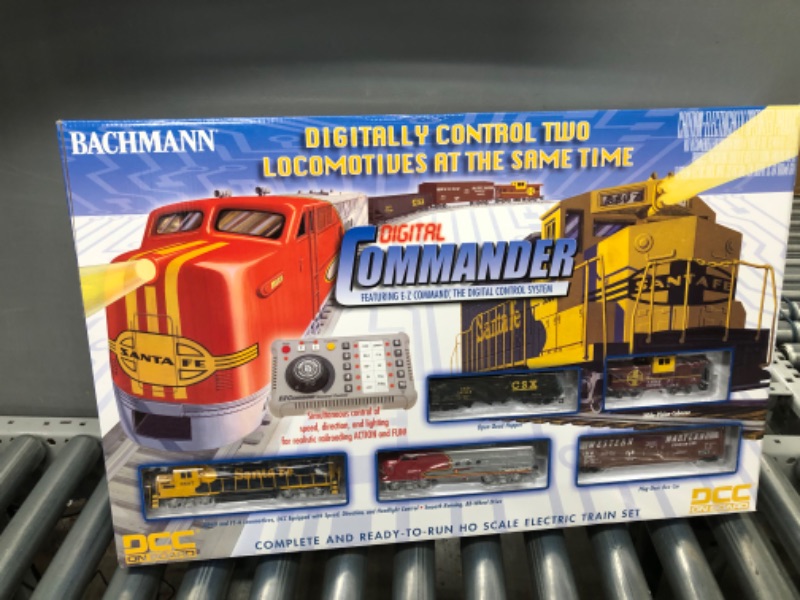 Photo 4 of Bachmann Trains - Digital Commander DCC Equipped Ready To Run Electric Train Set - HO Scale