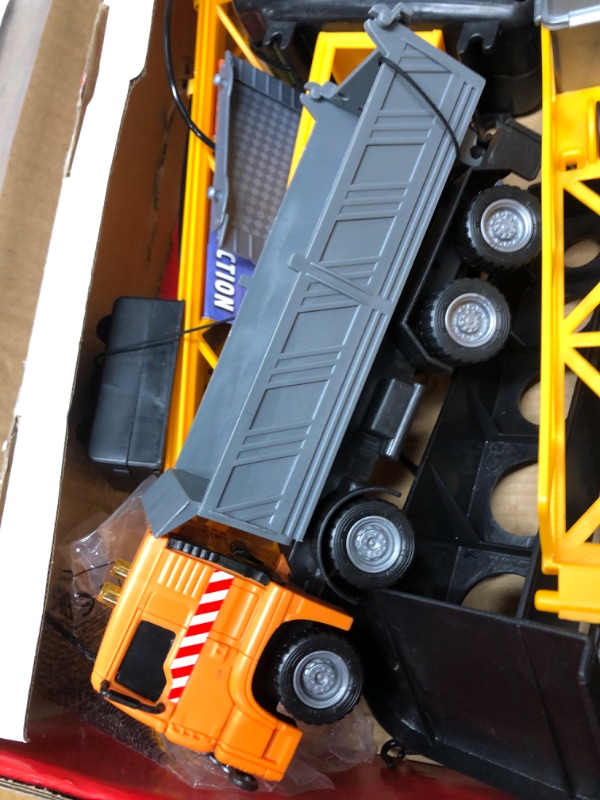 Photo 3 of Dickie Toys 48" Mega Crane and Truck Vehicle and Playset