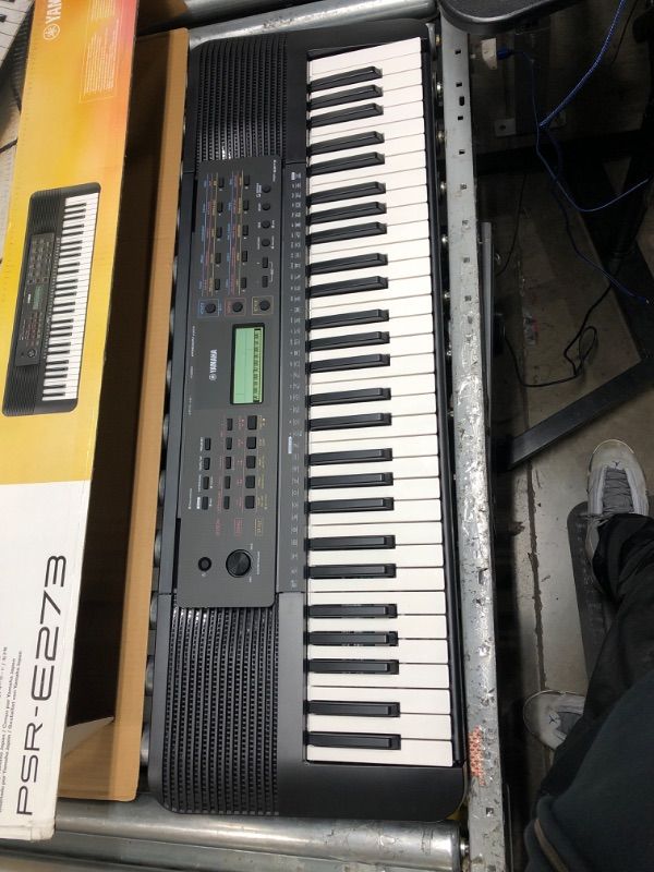 Photo 2 of Yamaha, 61-Key PSR-E273 Portable Keyboard (Power Adapter Sold Separately)