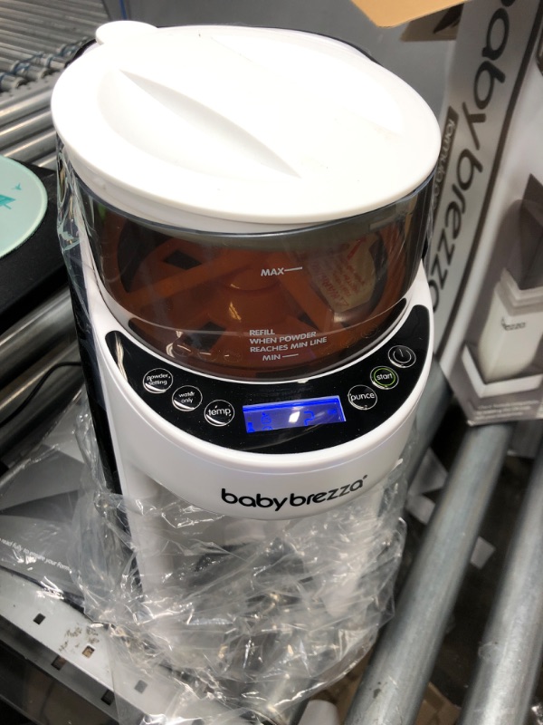 Photo 2 of New and Improved Baby Brezza Formula Pro Advanced Formula Dispenser Machine - Automatically Mix a Warm Formula Bottle Instantly - Easily Make Bottle with Automatic Powder Blending
