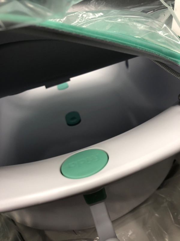 Photo 3 of 4-in-1 Grow-with-Me Bath Tub by Frida Baby Transforms Infant Bathtub to Toddler Bath Seat with Backrest for Assisted Sitting in Tub