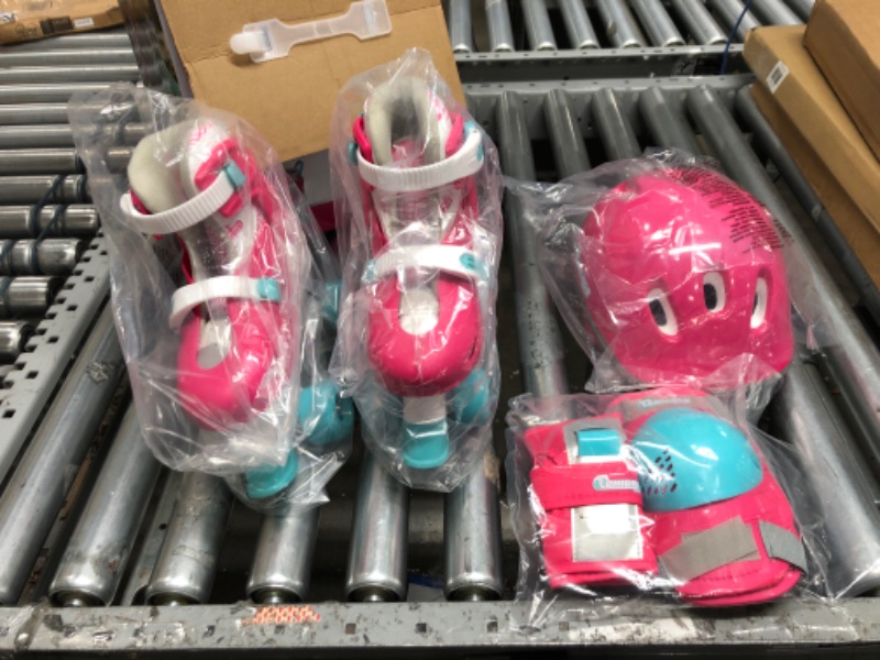 Photo 1 of Chicago Skates Inline Training Skate Combo Set Small J10-J13 Pink