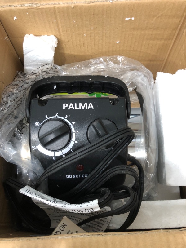 Photo 2 of Bio Green PAL 2.0/US Palma BioGreen Basic Electric Fan Heater for Greenhouses, 2 Year Warrenty