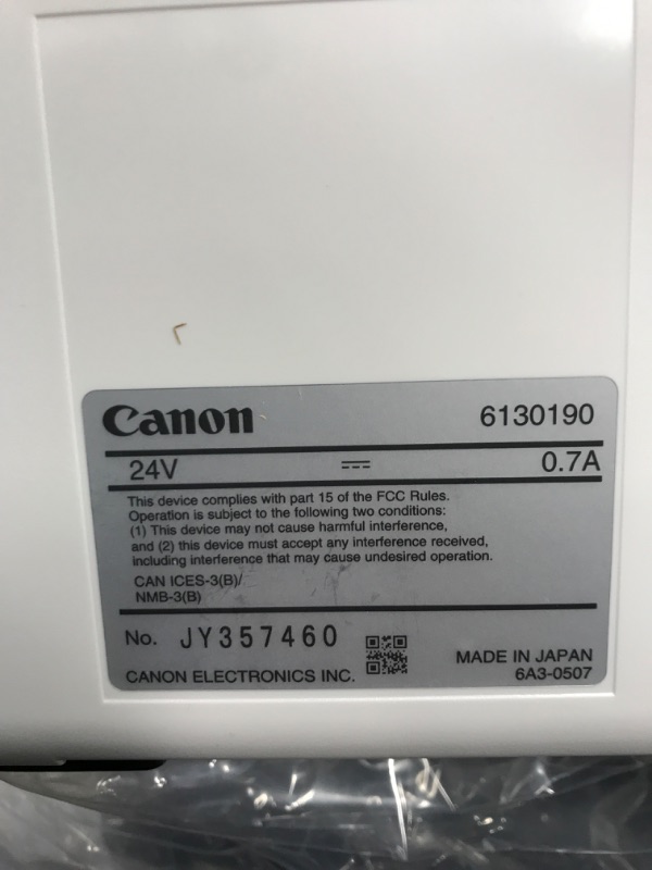 Photo 5 of Canon ImageFormula R40 Receipt Edition Office Document Scanner