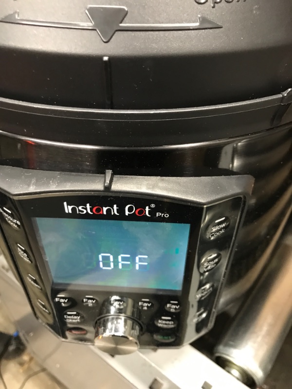 Photo 7 of ***TESTED POWERS ON*** Instant Pot 6-Qt. Pro Pressure Cooker