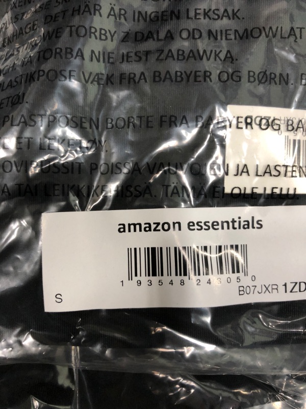 Photo 1 of Amazon Essentials Women's Short-Sleeve Performance Polo Small Black