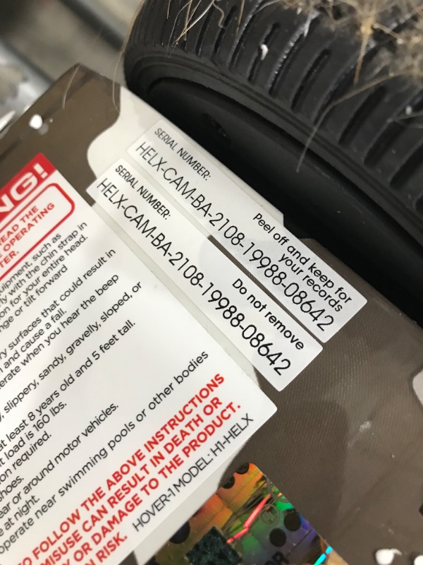 Photo 2 of ***MISSING CHARGER***  Hover-1 Helix Electric Hoverboard | 7MPH Top Speed, 4 Mile Range, 6HR Full-Charge, Built-in Bluetooth Speaker, Rider Modes: Beginner to Expert Hoverboard Camo