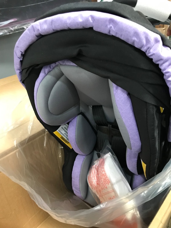 Photo 2 of Baby Trend Secure Snap Tech 35 Infant Car Seat, Lavender Ice 16.5x16.25x28.5 Inch (Pack of 1)