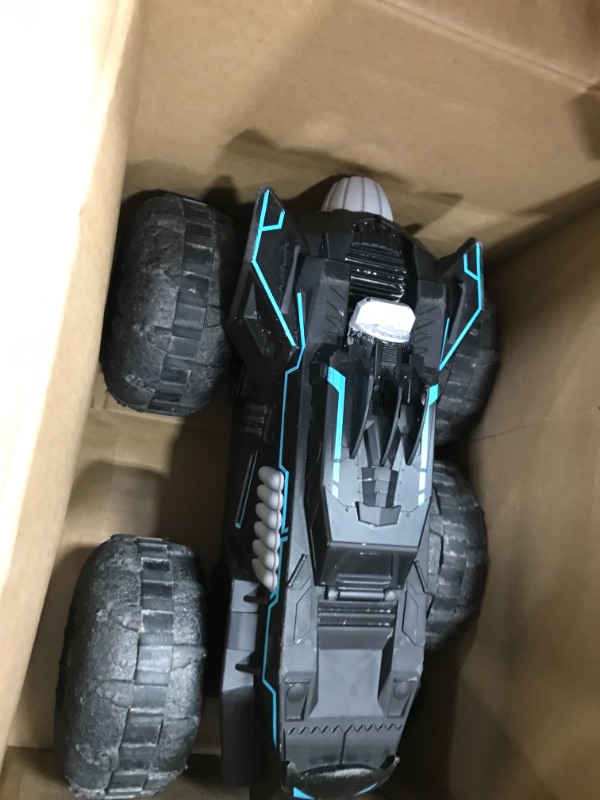 Photo 4 of DC Comics Batman, All-Terrain Batmobile Remote Control Vehicle, Water-Resistant Batman Toys for Boys Aged 4 and Up All Terrain Batmobile